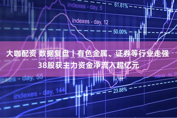 大咖配资 数据复盘丨有色金属、证券等行业走强 38股获主力资金净流入超亿元