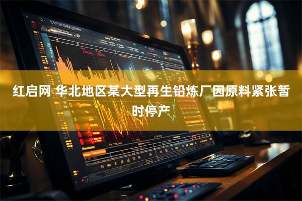 红启网 华北地区某大型再生铅炼厂因原料紧张暂时停产