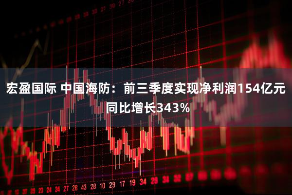 宏盈国际 中国海防：前三季度实现净利润154亿元 同比增长343%